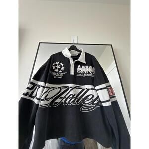 Vale Lives Sport Division Rugby Polo Black